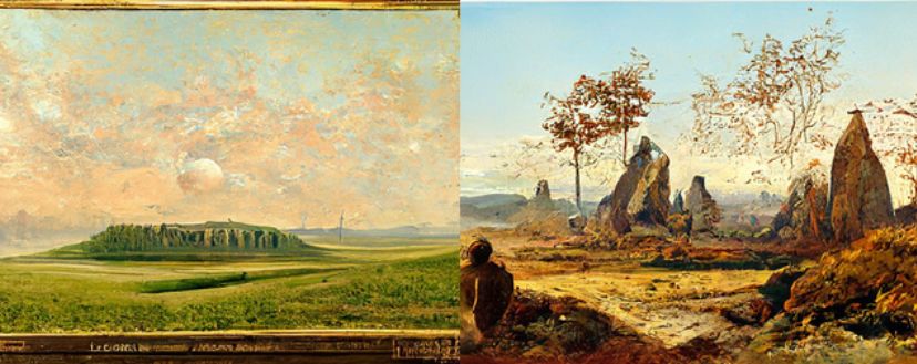 Jean-Léon Gérôme landschapsstijl