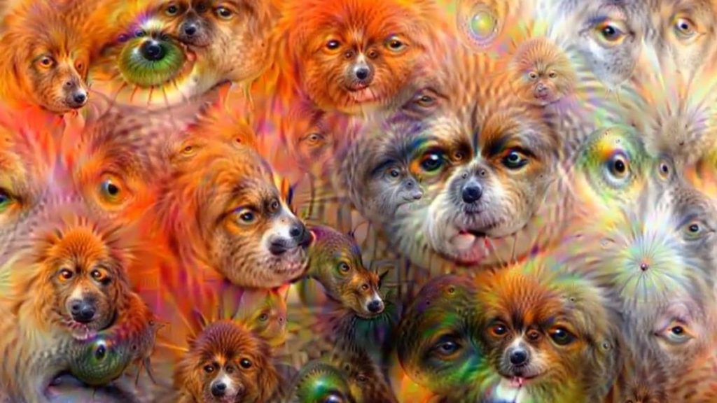 Primjeri slika koje je izradio Deep Dream AI Art Generator: