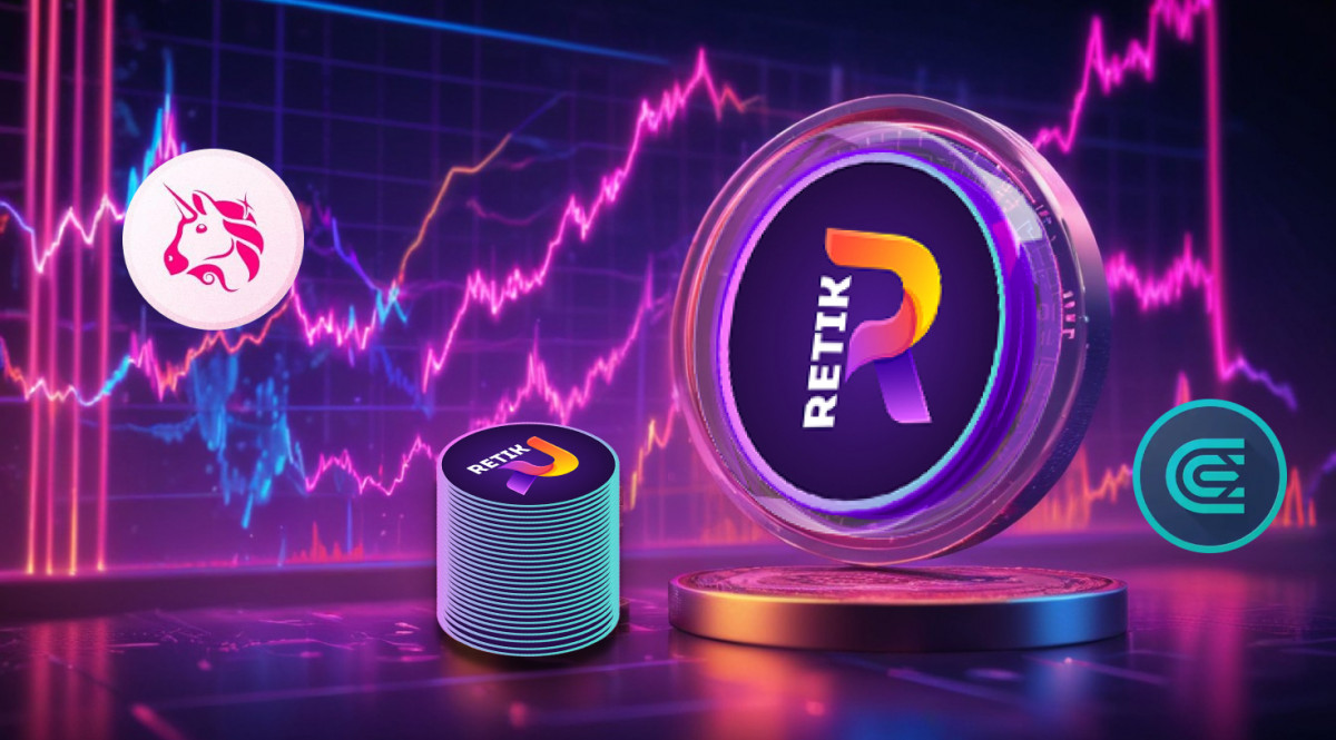 ผู้ได้รับ Crypto สูงสุดประจำวัน: Retik Finance (RETIK)  พุ่งสูงขึ้นหลังจากการเปิดตัว Uniswap และรายชื่อ CEX | Metaverse Post