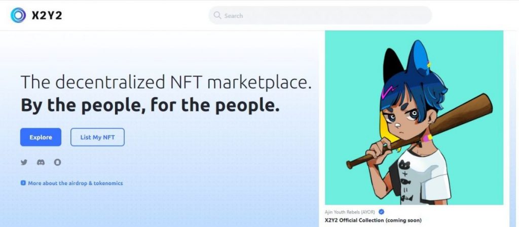 Best NFT Marketplace X2Y2 NFT