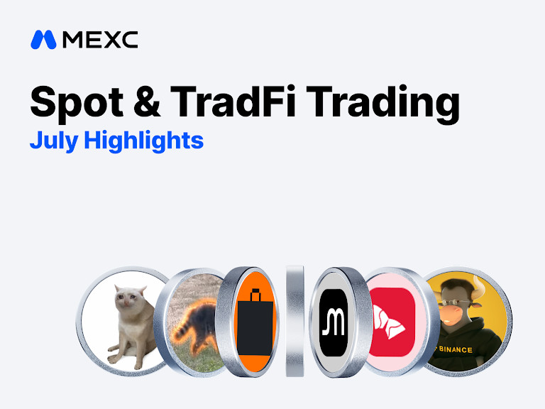 MEXC’s July Highlights: Stock Futures Volume Up 111%, Tokenized Equities Take 62% of TradFi Spot
