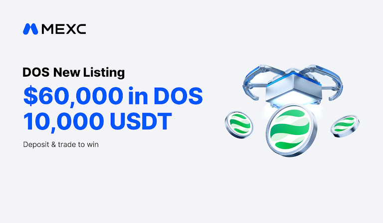 MEXC Lists DAPPOS (DOS) With $60,000 Worth of DOS and 10,000 USDT in Airdrop+ Rewards