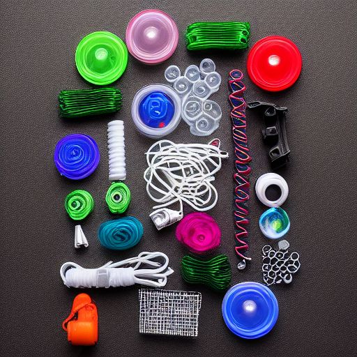 Typography letter A, hardware parts and cables full of laces, foam bubble translucent, colour bloom drone tech, hardware parts, werable tech, mixed materials organic and pvc multilayer, hyper realistic, cyber punk -