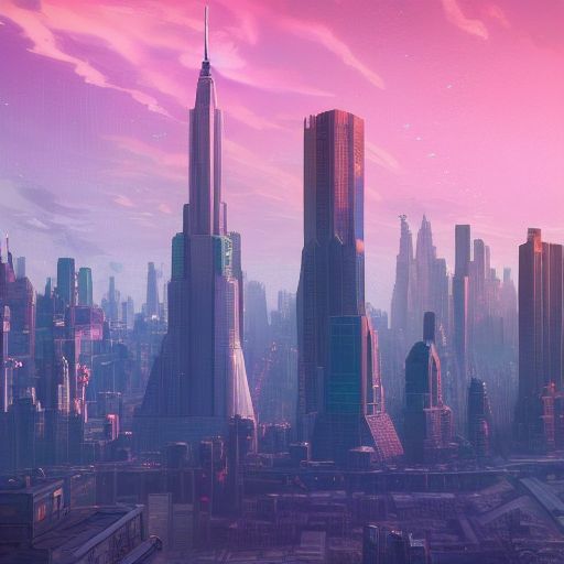 futuristische nachtelijke cyberpunk New York City skyline landschap vista fotografie door Carr Clifton & Galen Rowell, 16K resolutie, Landscape veduta foto door Dustin Lefevre & tdraw, 8k resolutie, gedetailleerde landschapsschilderij door Ivan Shishkin, DeviantArt, Flickr, weergegeven in Enscape, Miyazaki, Nausicaa Ghibli, Breath of The Wild, 4k gedetailleerde nabewerking, atmosferisch, hyperrealistisch, 8k, epische compositie, filmisch, artstation —ar 16:9