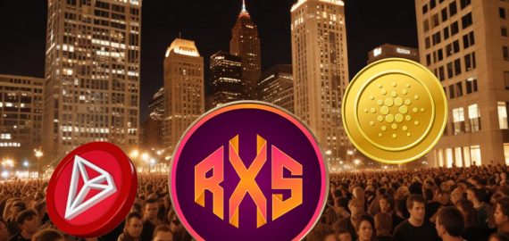 Rexas Finance (RXS) Fills Up Fourth Presale Stage, Pulls in $5,450,000 as Cardano (ADA) and Tron (TRX) Price Sink