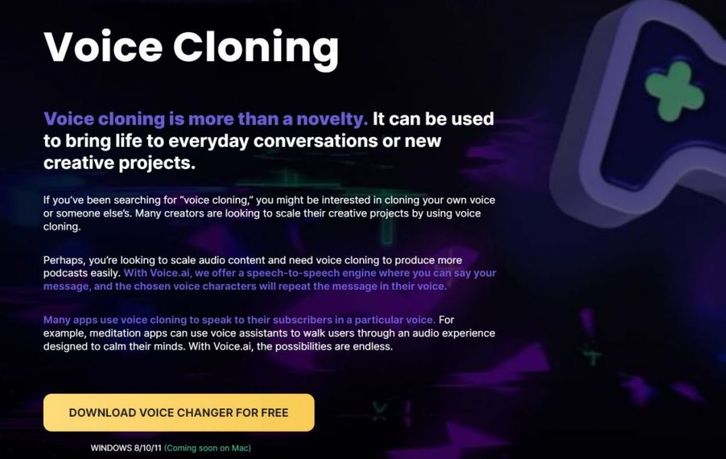 text to speech and voice cloning