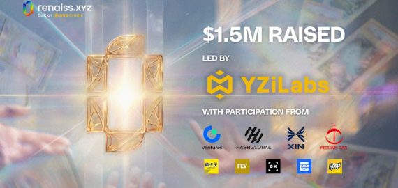 Renaiss Secures $1.5M in First Round Led by YZi Labs to Build Trustless Infrastructure for Real-World Collectibles