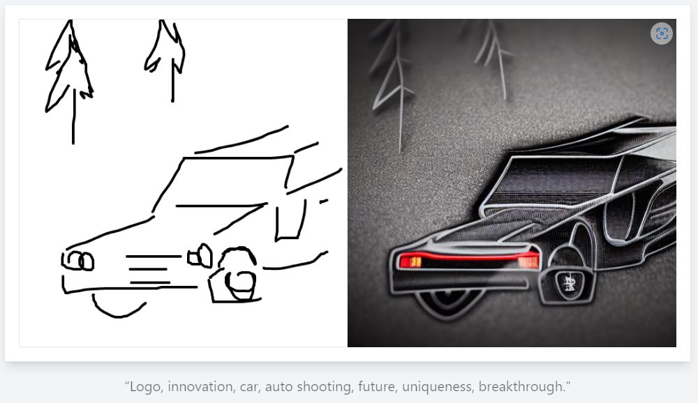 Logo, innovation, car, auto shooting, future, uniqueness, breakthrough.