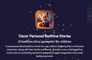 Oscar: een app waarmee je baby in slaap valt Midjourney en GPT-4