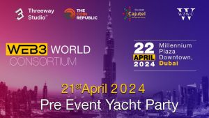 Evento W3WC Dubai: onde os visionários se unem Web3É amanhã