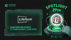 KuCoin predstavlja Lifeform v svojem 27. IEO v središču pozornosti, pionirsko decentralizirano digitalno identiteto