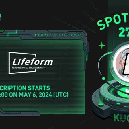 KuCoin introducerer Lifeform i sin 27. Spotlight IEO, banebrydende decentraliseret digital identitet