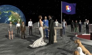 Footballer Kevin Prince Boateng marries model Valentina Fradegrada in Metaverse wedding on the Moon