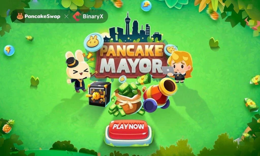 BinaryX lança jogo de construção de cidade Pancake Mayor no novo