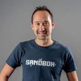 Sebastien Borget, Co-founder and chief operating officer of The Sandbox, and president of the Blockchain Gaming Alliance