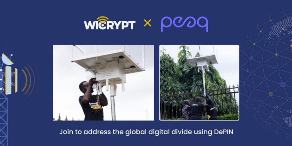 Nigeria’s Wicrypt Network Launches Web3 WiFi Hotspots on Peaq ID Ecosystem