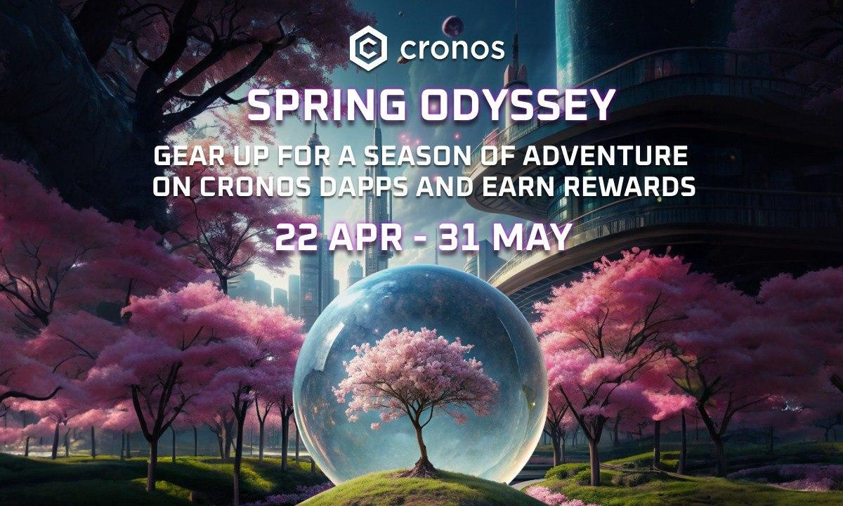 Cronos запускает Spring Odyssey с 30 проектами и призами в размере 35 тысяч долларов на базе Galxe