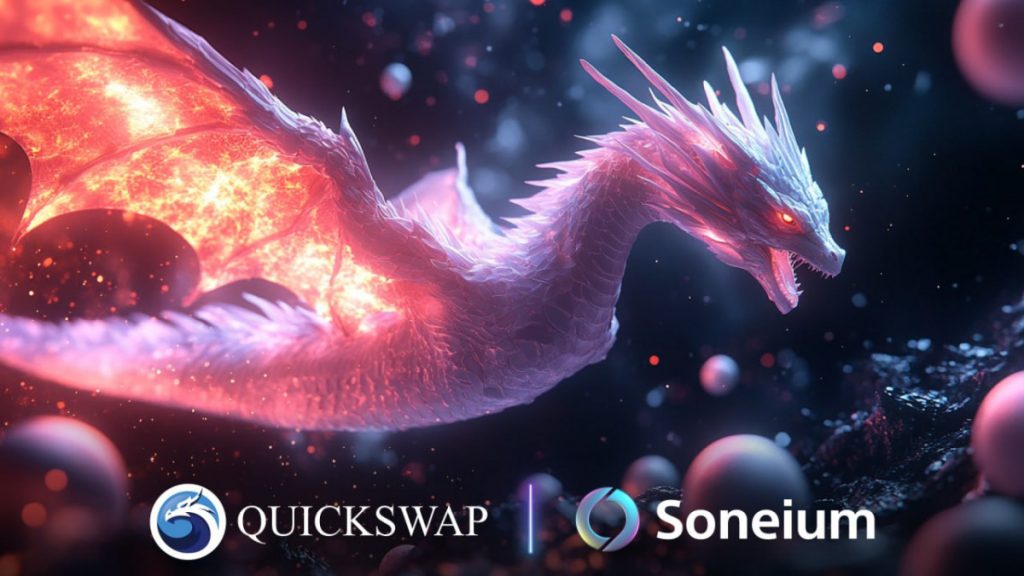 QuickSwap Deploys on Soneium’s Creator-Focused Chain to Brighten Perceptions of Web3, Empower New Users