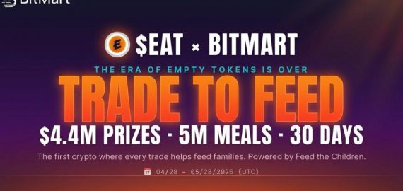 BitMart x $EAT Trade-to-Feed Competition to Pay Out $4.4M USDT to Traders in May 2026