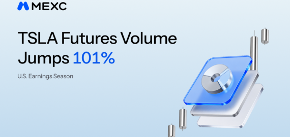 U.S. Earnings Season Heats Up as MEXC TSLA Stock Futures Weekly Volume Jumps 101%