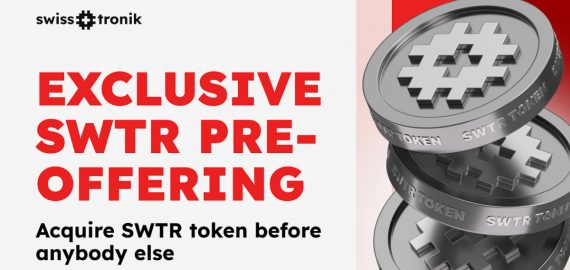 Swisstronik Announces Exclusive Pre-Offering of its Utility Token: SWTR