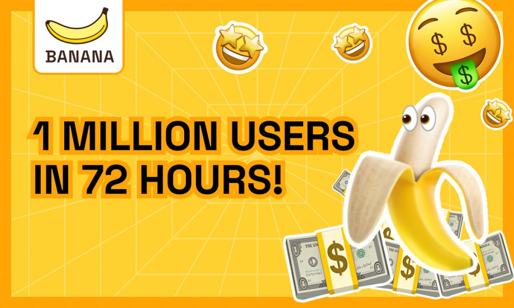 TON Game ‘BANANA’ Hits 1M Users in 72 Hours