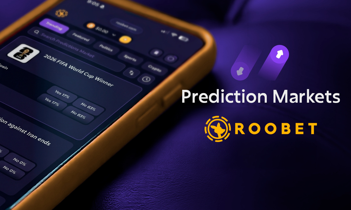 Roobet Launches Prediction Markets on Could 6, The First Main Crypto On line casino to Combine the Format