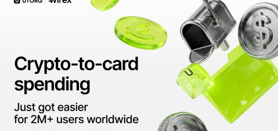 Wirex and Utorg Bring Seamless Crypto-to-Card Spending to 2M+ Users Worldwide
